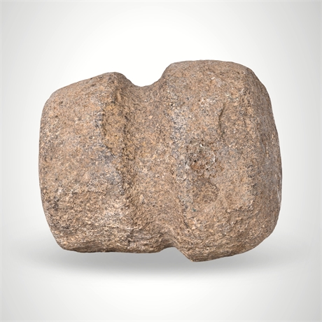 Prehistoric Full-Grooved Stone Axe Head, 4"