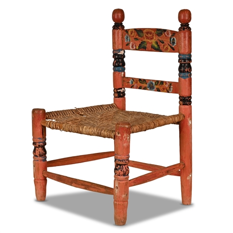 Vintage Mexican Child's Chair