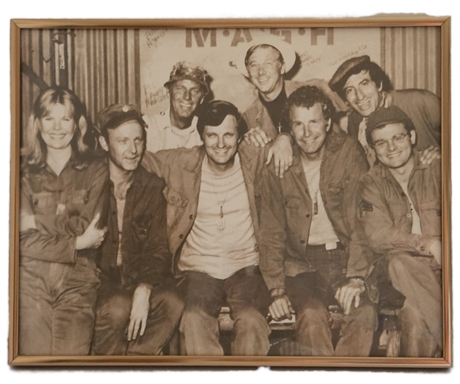 Framed "MASH" Cast Picture