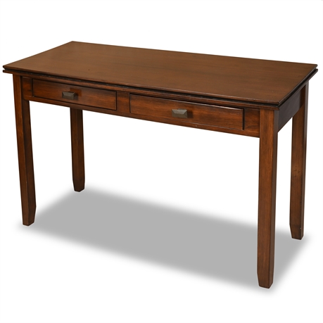 Classic Wood Table – Economy Class, Solid Wood & Veneers