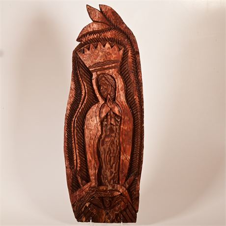Carved Virgin Mary