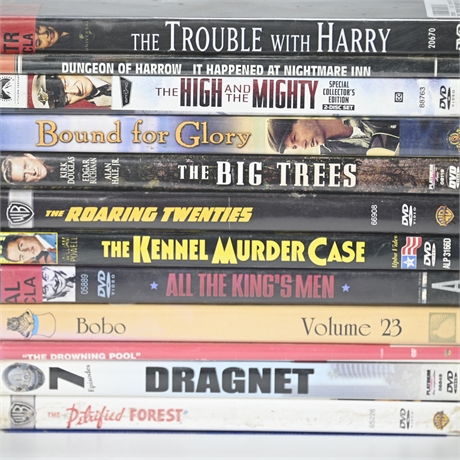 12 Classic DVD Movies