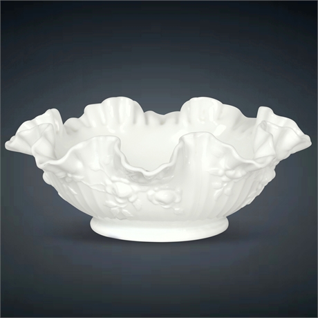 Antique Milk Glass Bowl