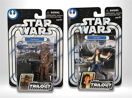 Star Wars: Original Trilogy Collection Action Figures - Chewbacca & Han Solo