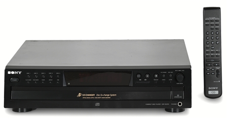 Sony 5 CD Changer Disc Exchange System