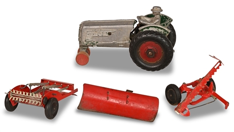 Vintage Oliver Row Crop Tractor & Implements
