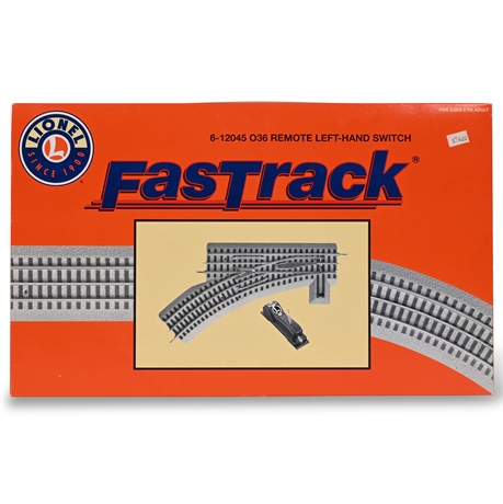 Lionel FasTrack® Remote Left Hand Switch