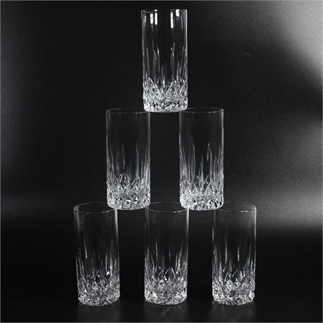 (8) Tyrone Crystal Collins glasses