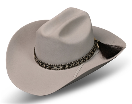 Bailey Hazer 5x Silver Beaver Cowboy Hat