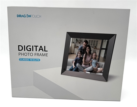 DragonTouch Classic 10 Elite, WiFi Digital Photo Frame, 10.1" IPS Touchscreen