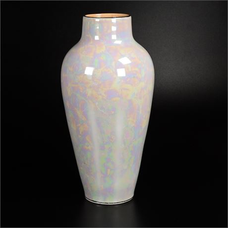 Czechoslovakia Lusterware Opalescent Vase
