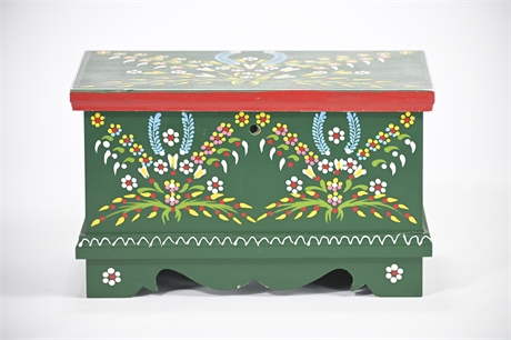 Hand Painted Danish Box