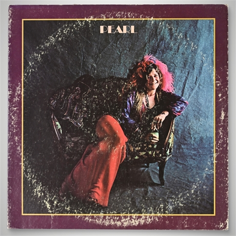 Janis Joplin Pearl 1971 Columbia KC 30322 Vinyl LP — Original U.S. Pressing