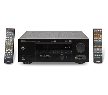 Yamaha HTR-5940 Natural Sound AV Receiver w/ Dual Remotes, Manual & Antennas