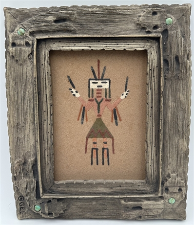 Traditional Navajo Sand Painting
