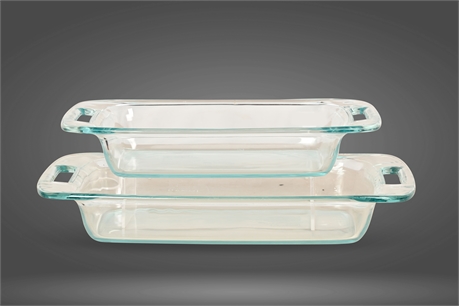 Pair Pyrex Casserole Dishes