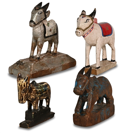 Primitive Style Pull Toys