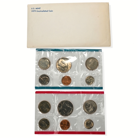 1979 U.S. Mint Uncirculated Coin Set