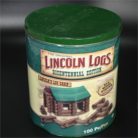 Lincoln Logs Bicentennial Edition