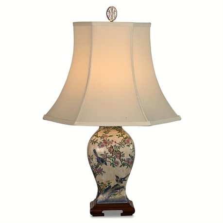 30" Pom 'N Bird Table Lamp by Wildwood