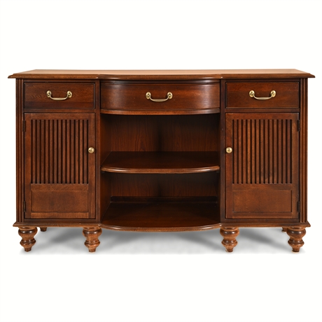 Stanley British Colony Buffet — Cherry, Dovetail Drawers