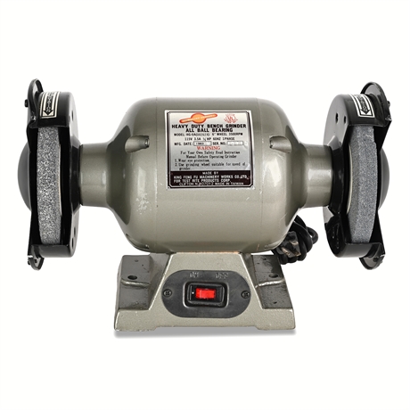 Test Rite Medalist 6" Bench Grinder HG-6A w/ Box Manual
