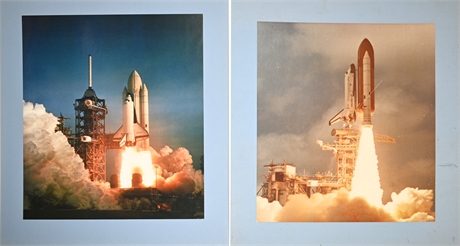 2 Original NASA Launch Photos