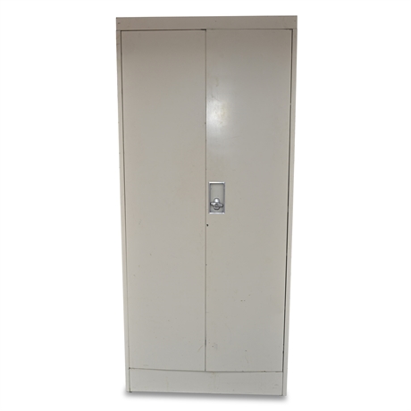 Functional Metal Storage Cabinet