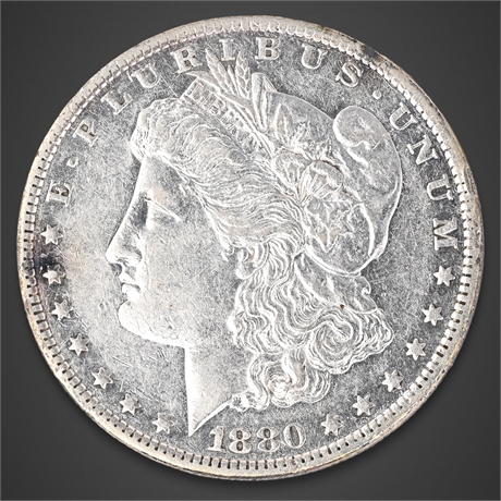 1880-O Morgan Silver Dollar – New Orleans Mint – .900 Silver