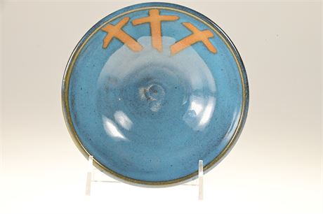 3 Crosses Stoneware Bowl