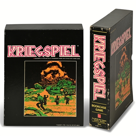 Avalon Hill Kriegspiel Bookcase Game