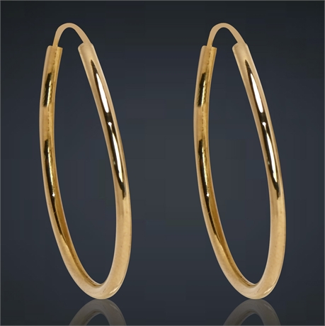 14K Yellow Gold Earrings