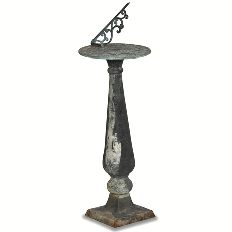 Sundial and Spindle Pedestal