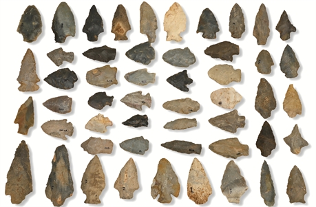 Benton Broad Stem Arrowheads