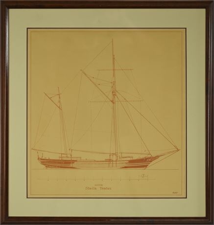 Sheila Yates Nautical Print