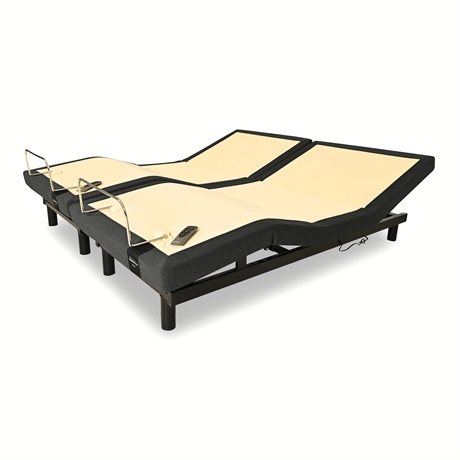 Tempur-Pedic Ergo Split King Adjustable Bases — Massage, Zero-G & USB Charging