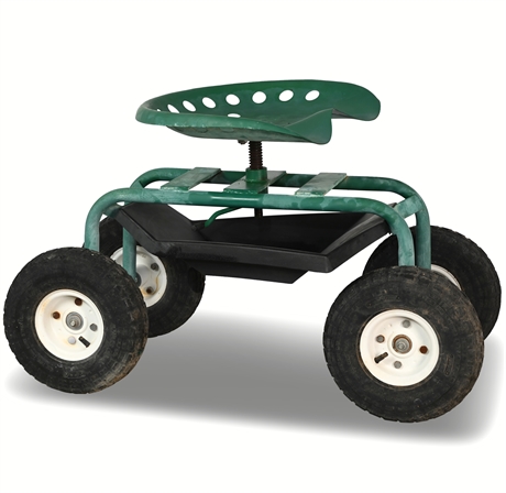 Rolling Garden Cart Scooter