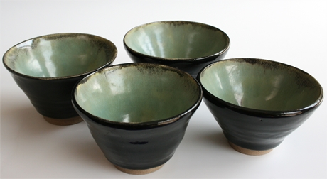 Cynthia Clark 'Set of Four Small Bowls'