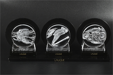 LALIQUE - Lalique Olympic Medallions