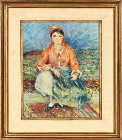 Renoir 'Algerian Girl' Print