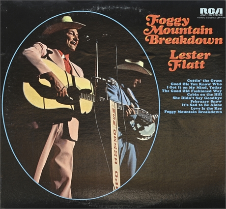 Lester Flatt - Foggy Mountain Breakdown 1972