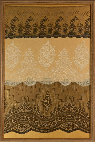 Framed Victorian Lace