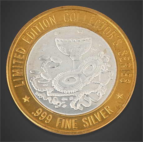 1994 Grand Casino Collector’s Series Token – .999 Silver Center, Encapsulated
