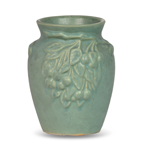 Vintage McCoy Cherries Vase