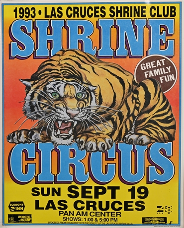 Las Cruces Shrine Circus Posters