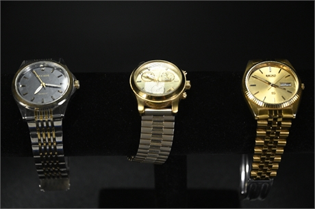Three Men's Watches