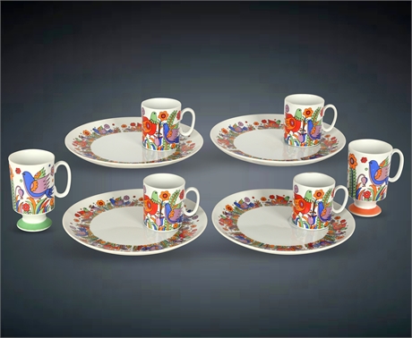 Royal Crown 'Paradise' Luncheon Set