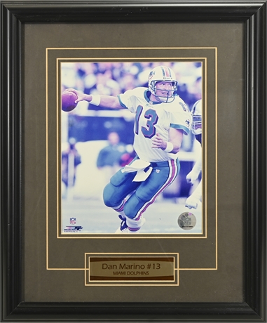 Official NFL Dan Marino Framed Photo
