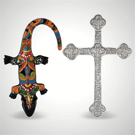 Talavera "Lizard" & Cross