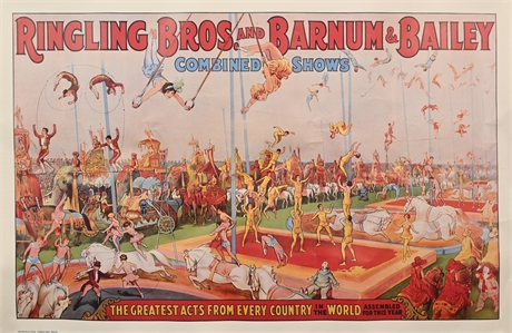Ringling Bros & Barnum & Bailey Combined Shows Poster
